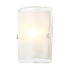 Varaluz Fairchild 1 Light Sconce Blac Polished Model: 385W01BNS