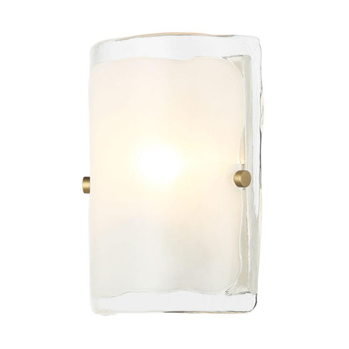 Varaluz Fairchild 1 Light Sconce Blac Polished Model: 385W01BNS