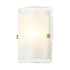 Varaluz Fairchild 1 Light Sconce Blac Polished Model: 385W01BNS