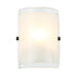 Varaluz Fairchild 1 Light Sconce Blac Polished Model: 385W01BNS