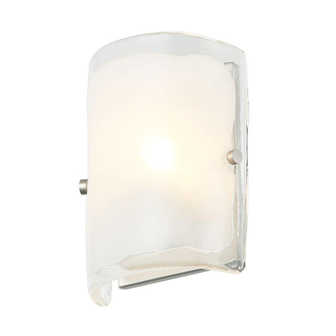 Varaluz Fairchild 1 Light Sconce Blac Polished Model: 385W01BNS