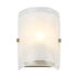 Varaluz Fairchild 1 Light Sconce Blac Polished Model: 385W01BNS