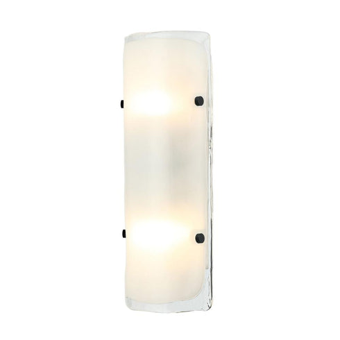 Varaluz Fairchild 2 Light Sconce Blac Polished Model: 385W02BNS