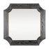 Varaluz Farra 36x36 Wall Mirror Cerused Blac Weathered Brass in Cerused Black/Weathered Brass Finish Model: 449MI36A
