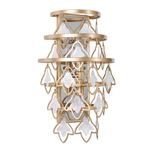 Varaluz Fleur 2 Light Sconce French Gold Model: 386W02FG