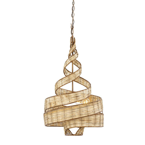 Varaluz Flow 3 Light Twist Pendant Baguett Natural Model: 240P03BTR