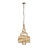 Varaluz Flow 3 Light Twist Pendant Baguett Natural Model: 240P03BTR