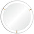 Varaluz Framed 20 In Round Wall Mirror Black Model: 610000