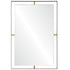 Varaluz Framed 20x30 Rectanglular Wall Mirror Black Model: 610030