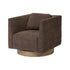 Varaluz Fullerton Accent Chair Harvest Oa Chocolate in Harvest Oak/Chocolate Finish Model: 509CH30B
