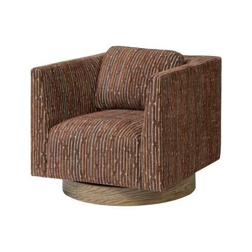 Varaluz Fullerton Accent Chair Harvest Oa Geo in Harvest Oak/Geo Finish Model: 509CH30A
