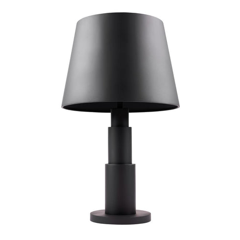 Varaluz Giustino 3 Light Table Lamp in Matte Black Model: 504T03MB