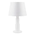 Varaluz Giustino 3 Light Table Lamp in Matte White Model: 504T03MW
