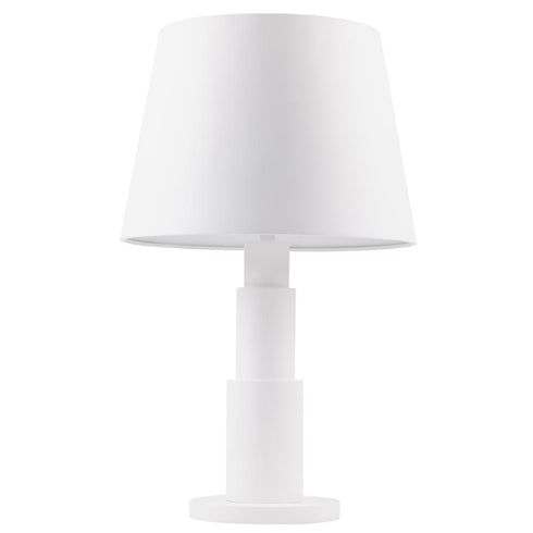Varaluz Giustino 3 Light Table Lamp in Matte White Model: 504T03MW