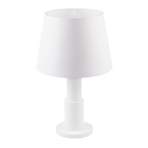 Varaluz Giustino 3 Light Table Lamp in Matte White Model: 504T03MW