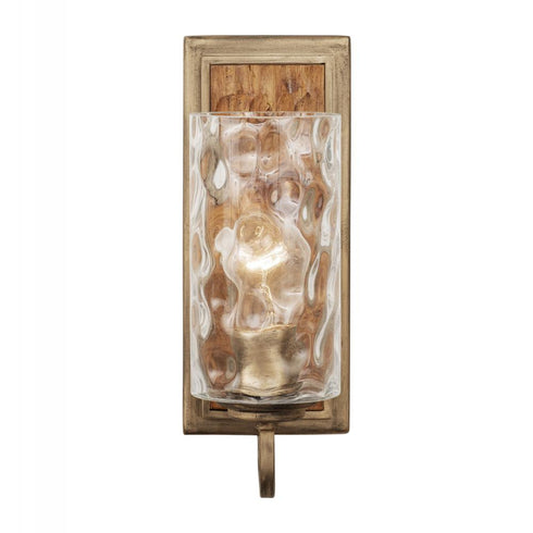 Varaluz Hammer Time 1 Light Sconce Havana Gol Model: 371W01HGC