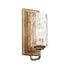 Varaluz Hammer Time 1 Light Sconce in Havana Gol Cinnamon Model: 371W01HGC