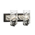 Varaluz Hammer Time 2 Light Bath Carbo Polished Model: 371B02CBPS
