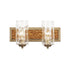Varaluz Hammer Time 2 Light Bath Havana Gol Model: 371B02HGC