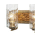 Varaluz Hammer Time 3 Light Bath Havana Gol Model: 371B03HGC
