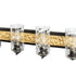 Varaluz Hammer Time 4 Light Bath Carbo French Gold Model: 371B04CBFG