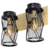 Varaluz Harlequin 2 Light Bath Fixture in Warm Bronze/Gold Finish Model: 612640