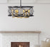Varaluz Harlequin 6 Light Pendant in Warm Bronze/Gold Finish Model: 612620