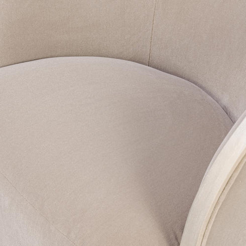 Varaluz Hayworth Accent Chair Ash Blon Mushroom Mohair in Ash Blond/Mushroom Mohair Finish Model: 510CH28A