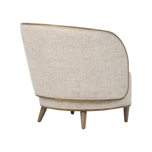 Varaluz Hayworth Accent Chair Harvest Oa Sand in Harvest Oak/Sand Finish Model: 510CH28B