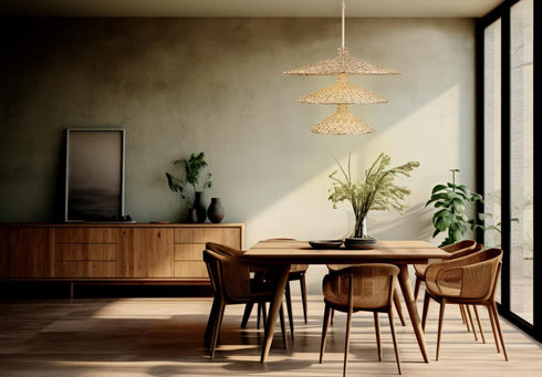 Varaluz Hilton Head 15 Light 3 Tier Pendant French Gol Natural Seagrass in French Gold/Natural Seagrass Finish Model: 502P15FGN