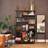 Varaluz Hopscotch 20x64 Floo Wall Mirror in Black Model: 459MI20BL