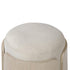 Varaluz Hutton Ottoman Ashe Blonde Oa Ecru in Ashe Blonde Oak/Ecru Finish Model: 513CH17B