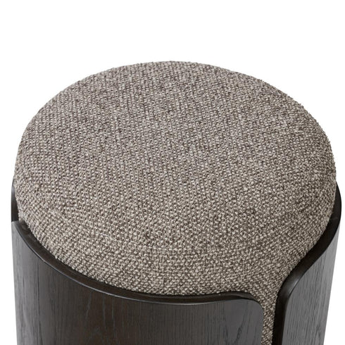 Varaluz Hutton Ottoman Dark Brown Oa Earth in Dark Brown Oak/Earth Finish Model: 513CH17A