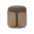 Varaluz Hutton Ottoman Harvest Oa Chocolate in Harvest Oak/Chocolate Finish Model: 513CH17C