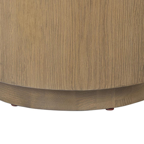 Varaluz Hutton Ottoman Harvest Oa Chocolate in Harvest Oak/Chocolate Finish Model: 513CH17C