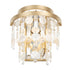 Varaluz Kalani 2 Light Sconce French Gold Model: 377W02FG