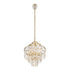 Varaluz Kalani 9 Light Linear Pendant French Gold Model: 377N09FG