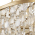 Varaluz Kalani 9 Light Linear Pendant French Gold Model: 377N09FG