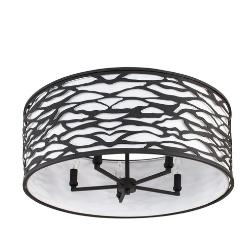 Varaluz Kato 5 Light Convertible Semi Flus Pendant Model: 348S05CB