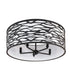 Varaluz Kato 5 Light Convertible Semi Flus Pendant Model: 348S05CB