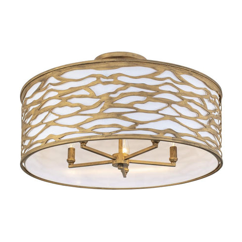 Varaluz Kato 5 Light Convertible Semi Flus Pendant Model: 348S05HG