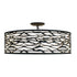 Varaluz Kato 6 Light Convertible Semi Flus Pendant Model: 348S06CB