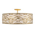 Varaluz Kato 6 Light Convertible Semi Flus Pendant Model: 348S06HG