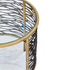 Varaluz Kato End Table Havana Gol Carbon Model: 348TE18HGCB