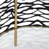Varaluz Kato End Table Havana Gol Carbon Model: 348TE18HGCB