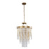 Varaluz Lafayette 4 Light Chandelier Havana Gold Model: 359C04HG