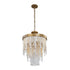Varaluz Lafayette 4 Light Chandelier Havana Gold Model: 359C04HG