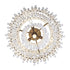 Varaluz Lafayette 4 Light Chandelier Havana Gold Model: 359C04HG