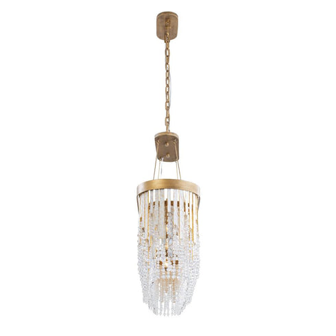 Varaluz Lafayette 6 Light Linear Pendant Havana Model: 359N06HG