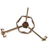 Varaluz Madeira 3 Light Chandelier in Rustic Gold Model: 294C03RG